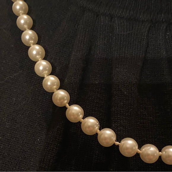 Vintage fresh water Pearl necklace. Beautiful, authentic. Screw on clasp. - Picture 6 of 7